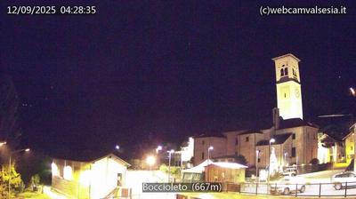 immagine della webcam nei dintorni di Varallo: webcam Boccioleto