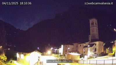 immagine della webcam nei dintorni di Alpe di Mera: webcam Boccioleto