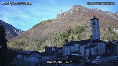 immagine della webcam nei dintorni di Scopa: webcam Boccioleto