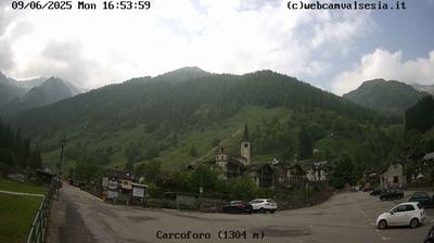 immagine della webcam nei dintorni di Boccioleto: webcam Carcoforo
