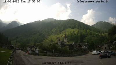 immagine della webcam nei dintorni di Boccioleto: webcam Carcoforo