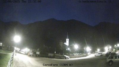 immagine della webcam nei dintorni di Fobello: webcam Carcoforo
