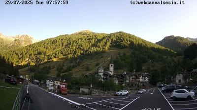 immagine della webcam nei dintorni di Scopello: webcam Carcoforo