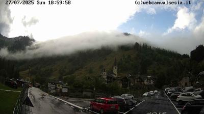 immagine della webcam nei dintorni di Punta Indren: webcam Carcoforo