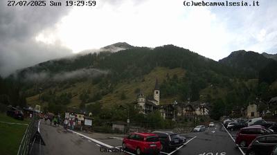 immagine della webcam nei dintorni di Alagna Valsesia: webcam Carcoforo