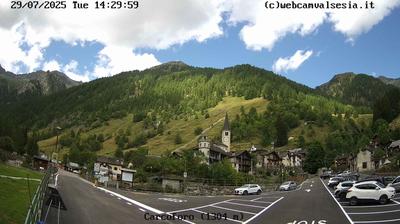 immagine della webcam nei dintorni di Capanna Margherita: webcam Carcoforo