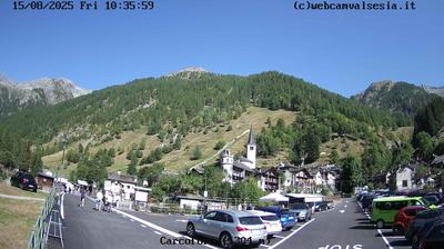 immagine della webcam nei dintorni di Fobello: webcam Carcoforo