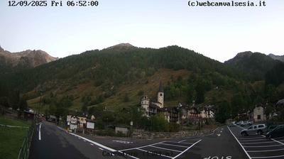 immagine della webcam nei dintorni di Passo dei Salati: webcam Carcoforo
