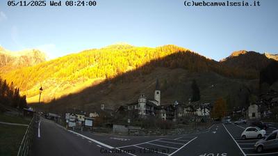 immagine della webcam nei dintorni di Boccioleto: webcam Carcoforo