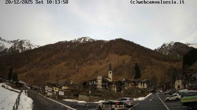 immagine della webcam nei dintorni di Rassa: webcam Carcoforo