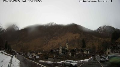 immagine della webcam nei dintorni di Punta Indren: webcam Carcoforo