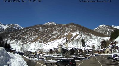 immagine della webcam nei dintorni di Riva Valdobbia: webcam Carcoforo