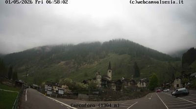 immagine della webcam nei dintorni di Passo dei Salati: webcam Carcoforo