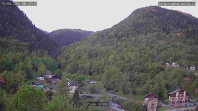 immagine della webcam nei dintorni di Bielmonte: webcam Piode