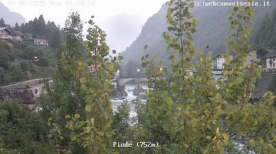 immagine della webcam nei dintorni di Macugnaga: webcam Piode