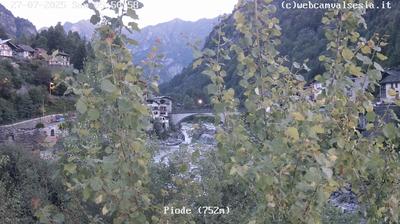 immagine della webcam nei dintorni di Trivero: webcam Piode