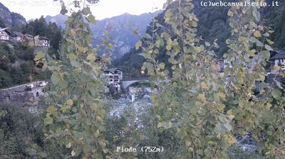 immagine della webcam nei dintorni di Scopello: webcam Piode