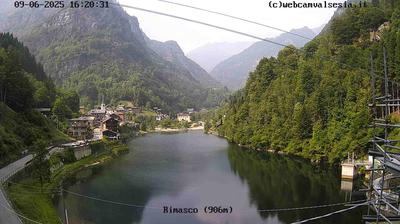 immagine della webcam nei dintorni di Alagna Valsesia: webcam Rimasco