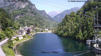 immagine della webcam nei dintorni di Alagna Valsesia: webcam Rimasco