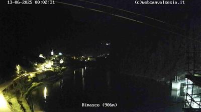 immagine della webcam nei dintorni di Fobello: webcam Rimasco