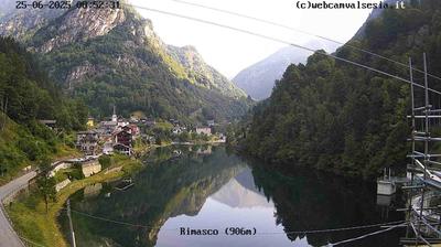 immagine della webcam nei dintorni di Riva Valdobbia: webcam Rimasco