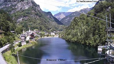 immagine della webcam nei dintorni di Fobello: webcam Rimasco