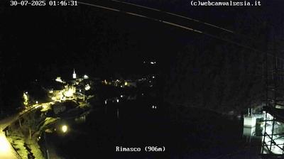 immagine della webcam nei dintorni di Capanna Margherita: webcam Rimasco
