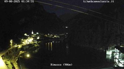 immagine della webcam nei dintorni di Alpe di Mera: webcam Rimasco