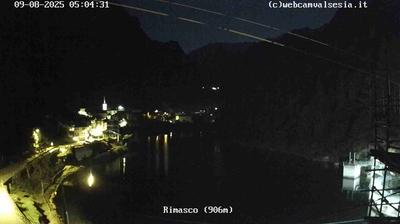 immagine della webcam nei dintorni di Campertogno: webcam Rimasco