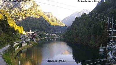 immagine della webcam nei dintorni di Riva Valdobbia: webcam Rimasco