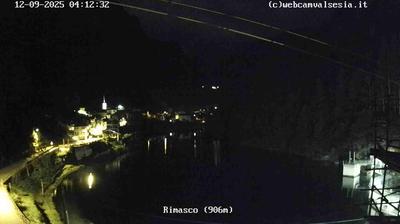 immagine della webcam nei dintorni di Varallo: webcam Rimasco