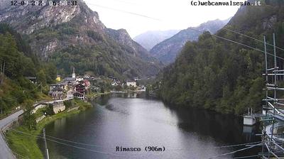 immagine della webcam nei dintorni di Passo dei Salati: webcam Rimasco
