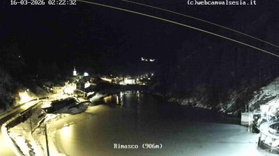 immagine della webcam nei dintorni di Riva Valdobbia: webcam Rimasco
