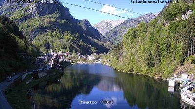 immagine della webcam nei dintorni di Scopello: webcam Rimasco