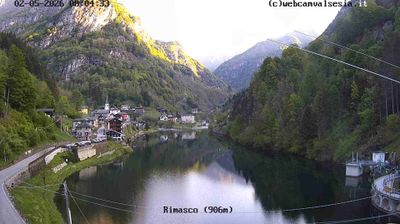 immagine della webcam nei dintorni di Varallo: webcam Rimasco