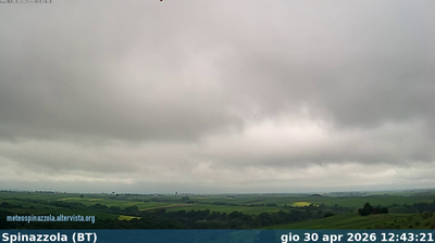 immagine della webcam nei dintorni di Oppido Lucano: webcam Spinazzola