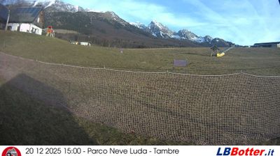 immagine della webcam nei dintorni di Soverzene: webcam Tambre