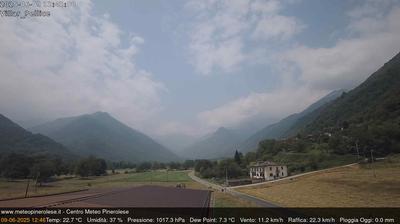immagine della webcam nei dintorni di Rucas di Bagnolo: webcam Villar Pellice