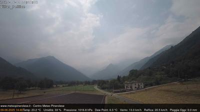 immagine della webcam nei dintorni di Chesal: webcam Villar Pellice