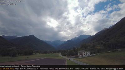 immagine della webcam nei dintorni di Cavour: webcam Villar Pellice
