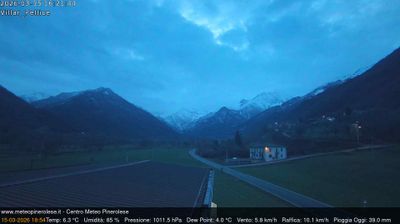 immagine della webcam nei dintorni di Alpet: webcam Villar Pellice