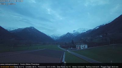 immagine della webcam nei dintorni di Frossasco: webcam Villar Pellice