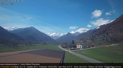 immagine della webcam nei dintorni di San Pietro Val Lemina: webcam Villar Pellice