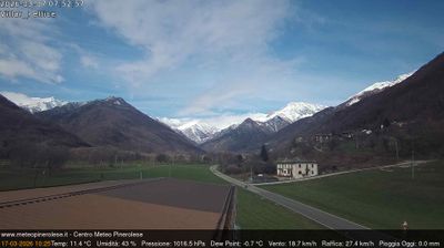 immagine della webcam nei dintorni di Oulx: webcam Villar Pellice
