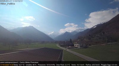 immagine della webcam nei dintorni di Bobbio Pellice: webcam Villar Pellice