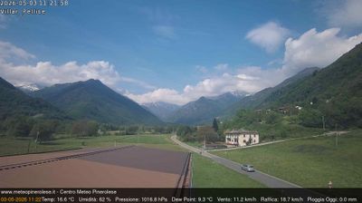 immagine della webcam nei dintorni di Pinasca: webcam Villar Pellice