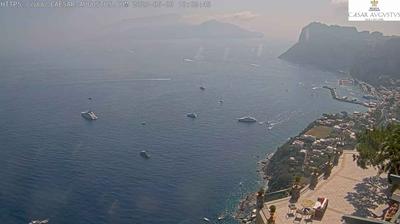 immagine della webcam nei dintorni di Lacco Ameno: webcam Anacapri