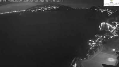 immagine della webcam nei dintorni di Sant'Agata sui Due Golfi: webcam Anacapri