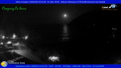 immagine della webcam nei dintorni di Vernazza: webcam Moneglia