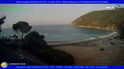 immagine della webcam nei dintorni di Zignago: webcam Moneglia